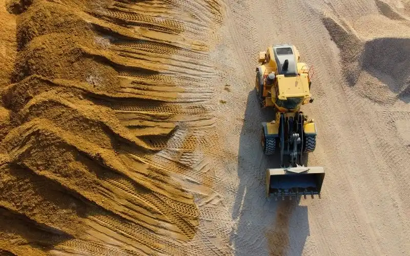 Areia Material Básico de Construção