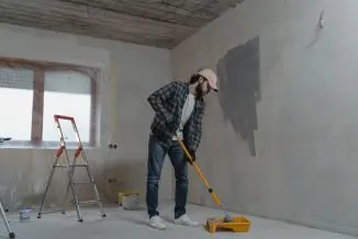 Materiais para preparação de paredes, tintas e acessórios
