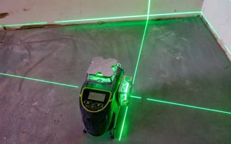 Nìvel a Laser e Ferramentas para Construção